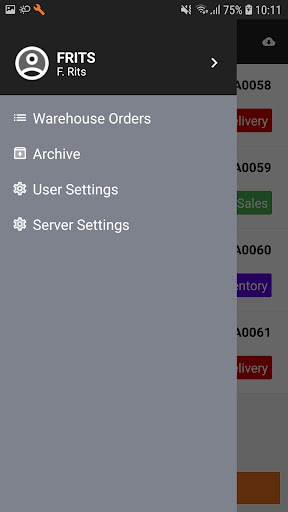 4PS Warehouse Screen 2