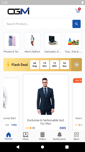 OGM marketing - Online Shop Screen 2