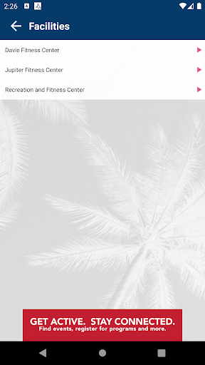 FAU Campus Recreation Screen 3