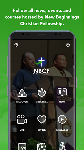 Android application New Beginnings Christian Fello screenshort