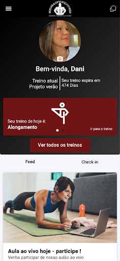 Android application Coach Julião screenshort