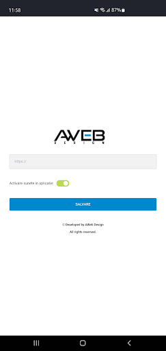 Android application Aweb WMS screenshort