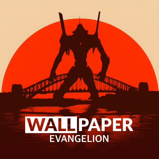 EVANGELION HD Wallpaper logo