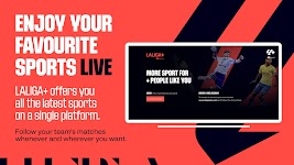 screenshot of LALIGA+ Live Sports