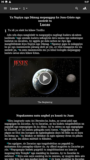 Isnag Bible Screen 3