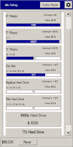 Idle Defrag - Screenshot 1
