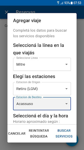 Reserva tu tren Screenshot 3 - AppWisp.com
