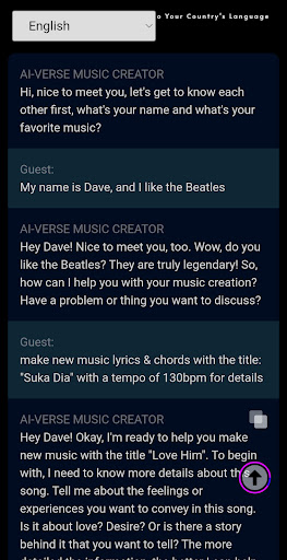 Ultimate AI Music Creator Screen 3
