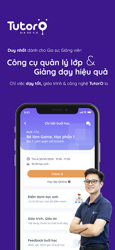 TutorO - Gia sư, giáo viên Onl Screen 3