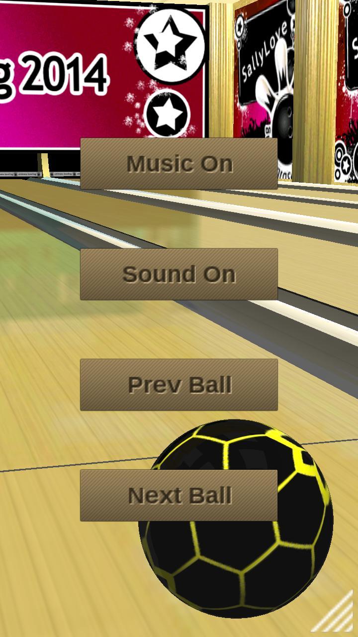 Android application Ultimate Bowling screenshort
