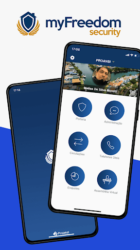 Android application myFreedom screenshort