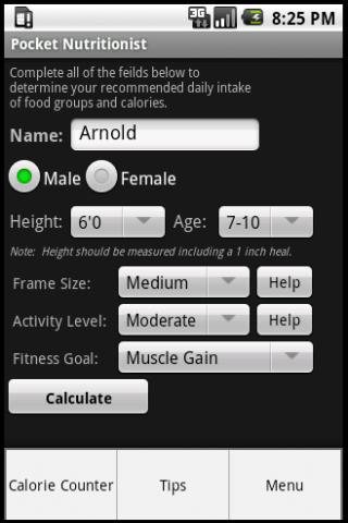 Pocket Nutritionist - 3.1 - (Android)