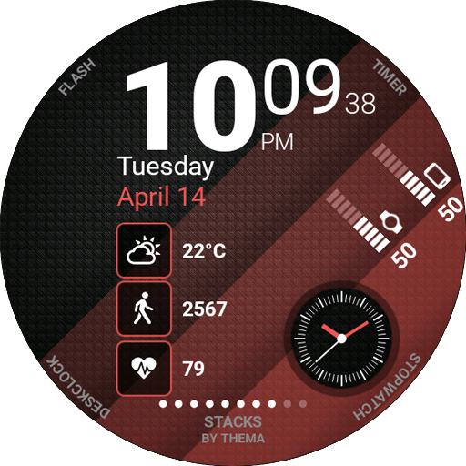 Stacks Watch Face logo