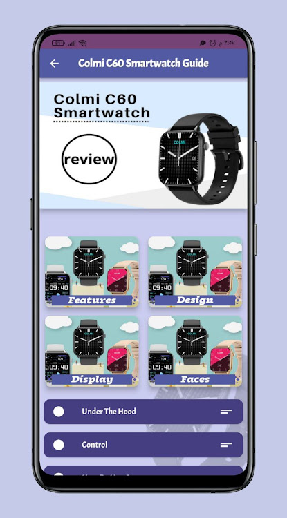 Colmi C60 Smartwatch guide - 1 - (Android)