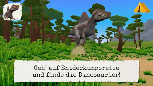 Dinosaurier: 3D VR Lernspiel