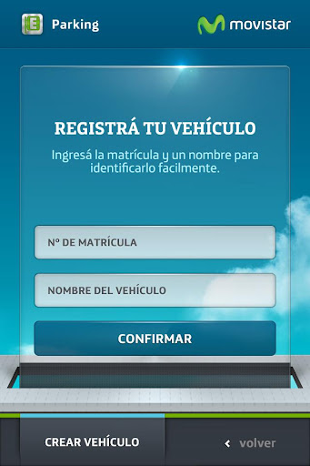 Android application Estacionamiento Tarifado screenshort