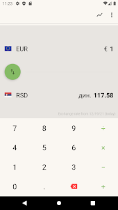 Euro & Serbian Dinar Converter