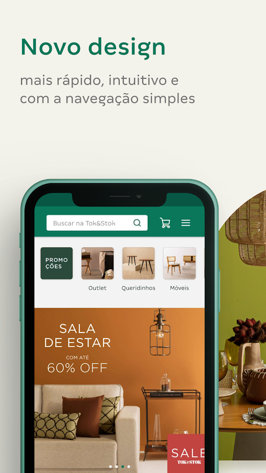 Android application Tok&Stok: Móveis e Decoração screenshot