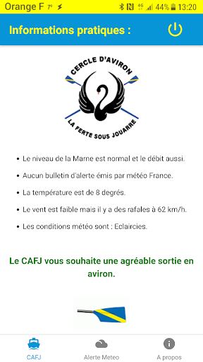 Android application Aviron de La Ferté/Jouarre screenshort