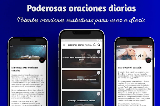 Android application Oraciones Diarias Poderosas screenshort
