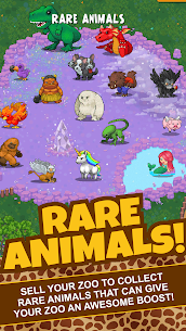 Idle Tap Zoo MOD APK (Unlimited Coins/Gems) 3