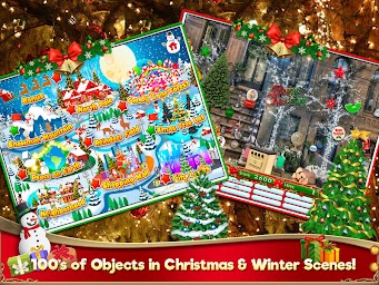 Hidden Object Christmas Celebration Holiday Puzzle