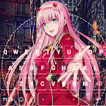 Cover Image of Download Zero Two Keyboard Theme 2.0 APK