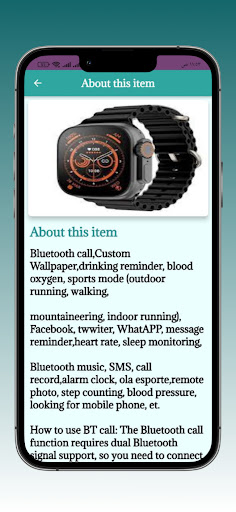 t900 ultra smart watch Guide Screen 3