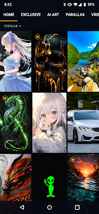 Wallcraft Cool 4K Wallpaper 4D 5