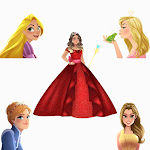 Cover Image of Download Princess Cartoon Stickerz  APK