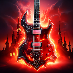 「金屬節奏: 重金屬音樂吉他節奏遊戲」圖示圖片