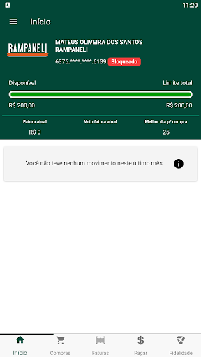 Cartão Rampaneli Screen 2