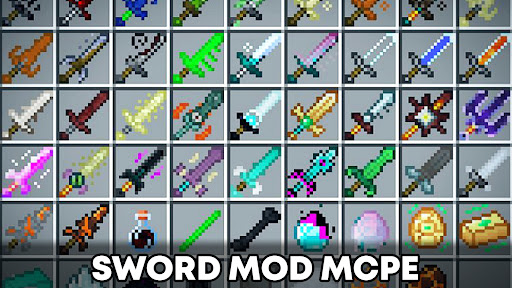 Android application Sword Mod MCPE screenshort