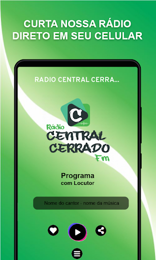 Android application Rádio Central Cerrado Fm screenshort