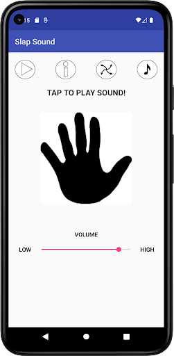 Android application Slap Sound screenshort