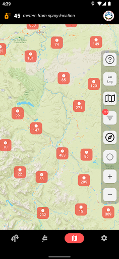 Android application Safe Forage Foods screenshort