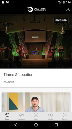 Android application Lake Tapps Christian Church screenshort
