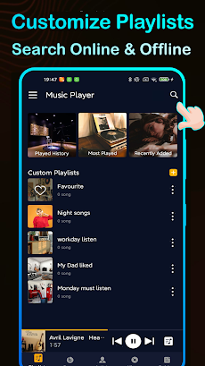 Play Music -Offline Mp3 Playerのおすすめ画像1