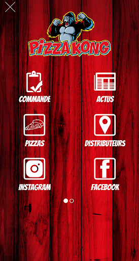 Android application Pizza Kong screenshort
