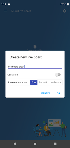FeiYu LiveBoard Screen 2