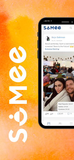 Android application SoMee Social screenshort