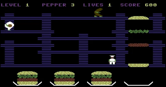 C64 Burger Time