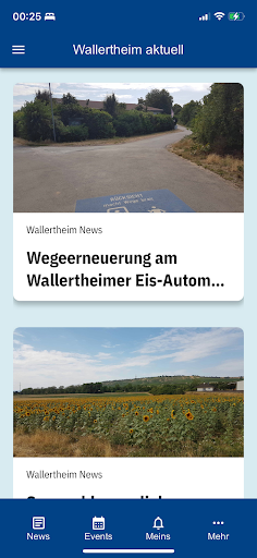 Android application Wallertheim App screenshort