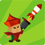 Cover Image of Télécharger Rocket Hero - Cannon Shooter  APK