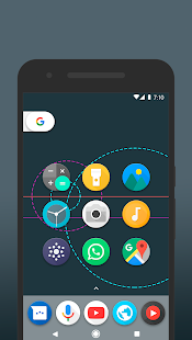 PIXXO - CIRCLE ICON PACK Captura de tela