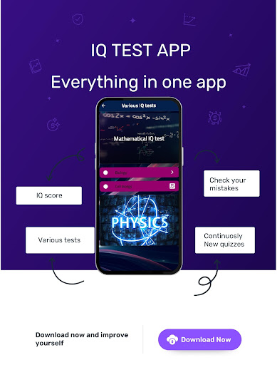 IQ Test Screen 2