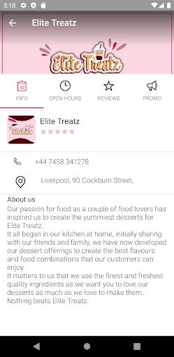 Elite Treatz Screen 3