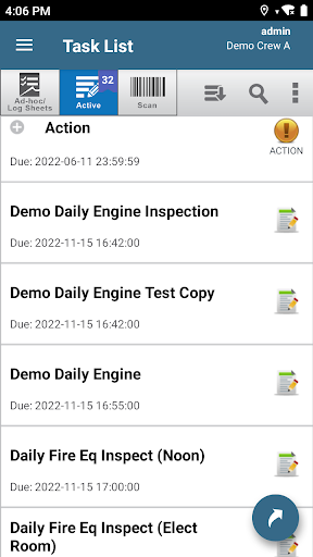 ODM Mobile (PTTEP) Screen 2