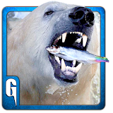 Wild Polar Bear Attack Sim 3D icon