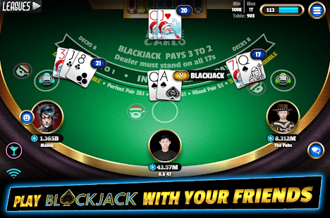 BlackJack 21 - Online Casino Screenshot